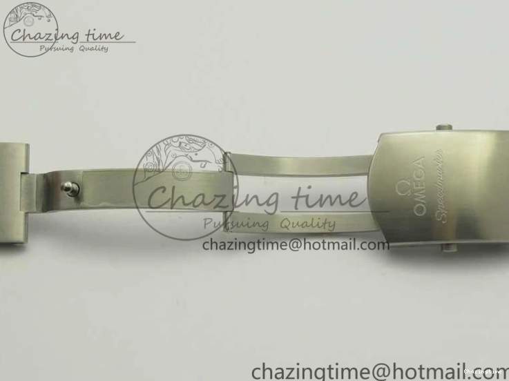 0328 Speedmaster Moonwatch OMF 1:1 Best Edition Gray Dial on SS Bracelet A TravelReady 8042